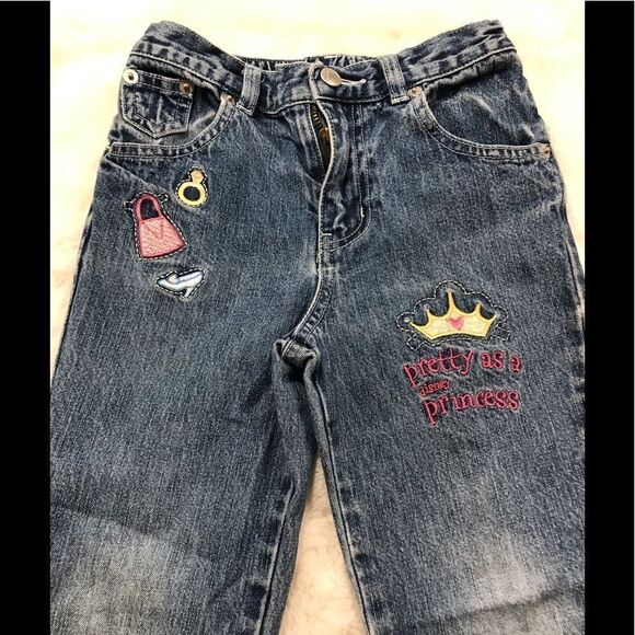 Disney Other - Disney denim jeans with cute patches